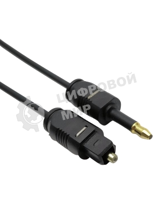 Оптический кабель (Toslink)-M -- >(Toslink)-miniM,2m, Telecom TOC2023-2M