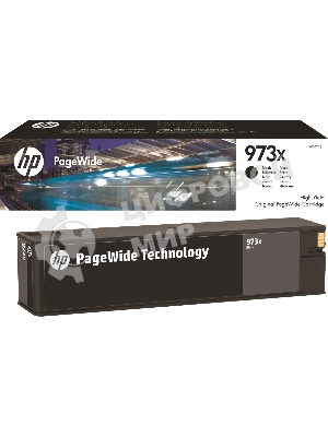 Картридж струйный HP 973XL L0S07AE черный для HP PW Pro 477dw/452dw 10000 стр.