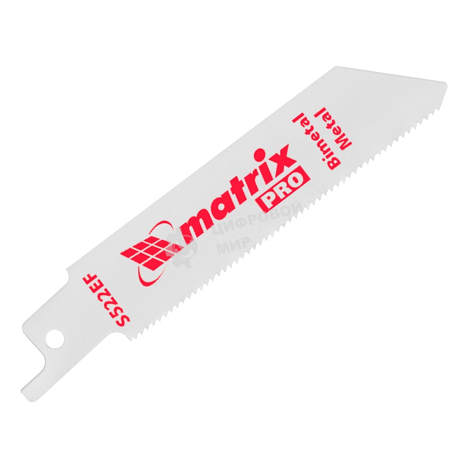Полотна по металлу Matrix для сабельной пилы S522EF 75/1,4 мм, Bimetal, 2 шт., PRO