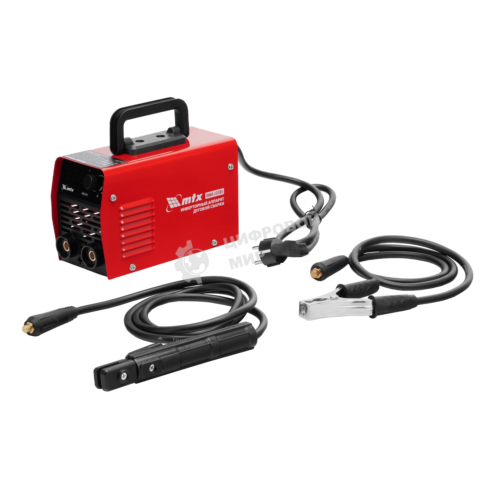 Инверторный аппарат дуговой сварки MTX MMA-220BS, 220 А, ПВ 60%