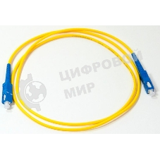 Кабель Патч-корд LANMASTER TWT-SC-SC/SU-1.0 1x SC-SC 1м LSZH оранжевый