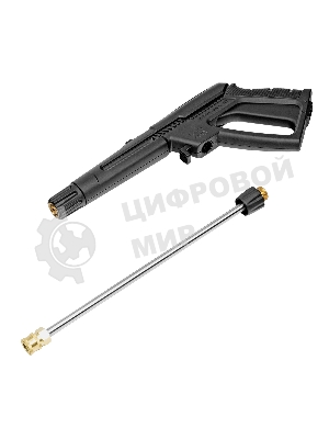 Мойка высокого давления Denzel R-180iD, 2000 Вт, 180 бар, 420 л/ч, асинх. двиг., бараб.