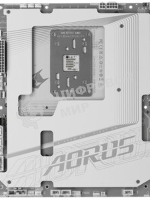 Материнская плата Gigabyte B850 AORUS STEALTH ICE, AM5, AMD B850, 4xDDR5, 2xSATA, 4xM.2, 1xPCIe 5.0 x16, 1xPCIe 4.0 x4, 1xHDMI, 1x5Gb LAN, Wi-Fi 7, Bluetooth 5.4, 1xUSB-C 10Gbps, 2xUSB-A 10Gbps, 4xUSB-A 5Gbps, 4xUSB-A 2.0, 2x3.5 мм, 7.1, ATX