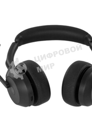 Гарнитура Jabra Evolve2 55 чёрный, беспроводная, Bluetooth, до 18 ч