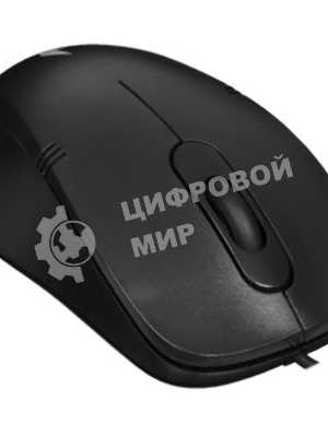 Мышь проводная Gembird MOP-100 черный, 1000 dpi, USB, кнопки - 3
