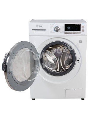 Стиральная машина Korting KWD 48IT1496 белая, загрузка фронтальная 8кг, 1400 об/мин., класс: A
