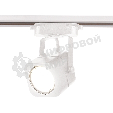 Трековый однофазный светильник со сменной лампой Ambrella light GL5107 WH белый GU10 max 12W
