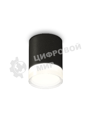 Светильник Ambrella Light XS6302064 SBK/FR/CL черный песок/белый матовый/прозрачный MR16 GU5.3 (C6302, N6241)