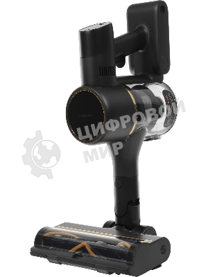 Пылесос вертикальный Dreame R10 Pro Aqua черный, питание от аккумулятора, 150 Вт, уборка сухая/влажная, пылесборник 0.6 л