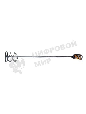 Миксер оцинкованный 600х100 мм для красок и штукатурных смесей