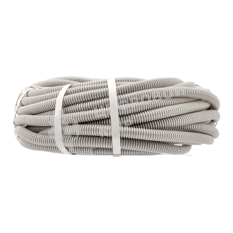 Труба гофрированная Rexant из ПВХ, с зондом, Ø25 мм