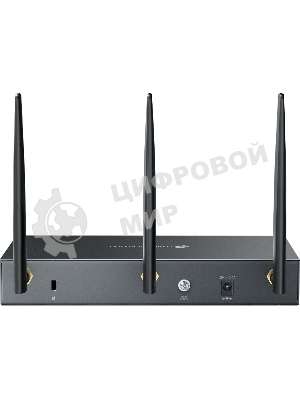 VPN-маршрутизатор TP-Link ER706W Omada с гигабитными портами и поддержкой Wi-Fi AX3000, 1 гиг. SFP WAN/LAN, 1 гиг. RJ45 WAN, 4 гиг. RJ45 WAN/LAN, USB 3.0, до 574 М/с на 2,4 ГГц + до 2402 М/с