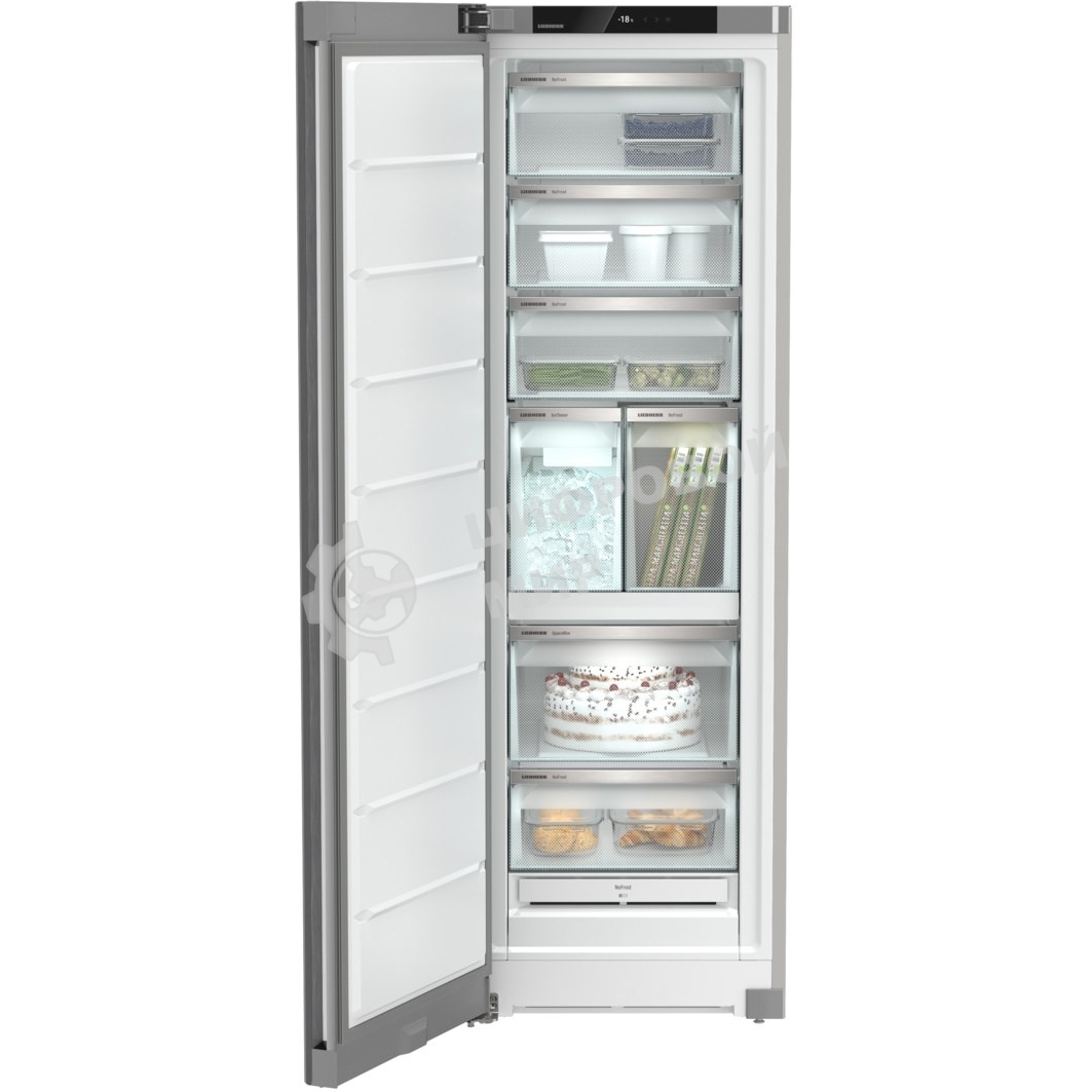 Морозильная камера Liebher часть Side-by-Side XRFsf 5240 и XRFsf 5245, Plus, NoFrost, серебристый, 660л, 7 ящиков