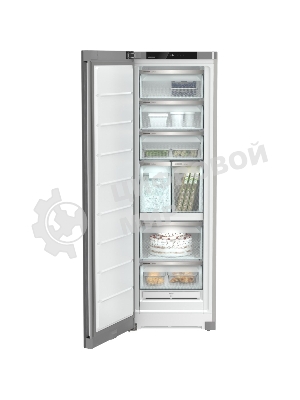 Морозильная камера Liebher часть Side-by-Side XRFsf 5240 и XRFsf 5245, Plus, NoFrost, серебристый, 660л, 7 ящиков