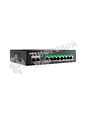 Коммутатор 10PORT Netis P110GC 10/100/1000M 8POE+2XGE