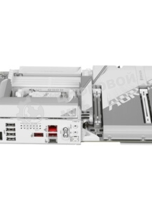 Материнская плата Gigabyte B850 AORUS STEALTH ICE, AM5, AMD B850, 4xDDR5, 2xSATA, 4xM.2, 1xPCIe 5.0 x16, 1xPCIe 4.0 x4, 1xHDMI, 1x5Gb LAN, Wi-Fi 7, Bluetooth 5.4, 1xUSB-C 10Gbps, 2xUSB-A 10Gbps, 4xUSB-A 5Gbps, 4xUSB-A 2.0, 2x3.5 мм, 7.1, ATX