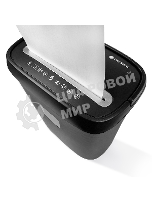 Шредер ГЕЛЕОС УД15-4, (DIN P-4), фрагмент 3,9х35мм, 8-10 лист (70г/м2), скобы, 15 литров