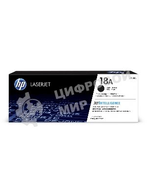 Тонер-картридж HP 18A CF218A черный для HP LJ Pro M104/M132 (1400 стр.)