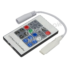 Мини контроллер LED RGb радио (RF) 20 кнопок 12-24 V/6 А LAMPER