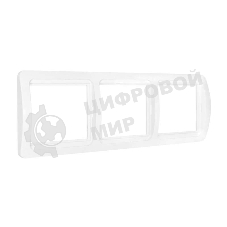 Рамка 3-м Валери гор. бел. UNIVersal ВР003Г