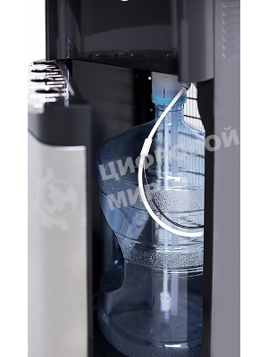 Кулер для воды Hotfrost 35AN, нижняя загрузка, нагрев 90 °С, охлаждение 10 °С, серебристый/черный