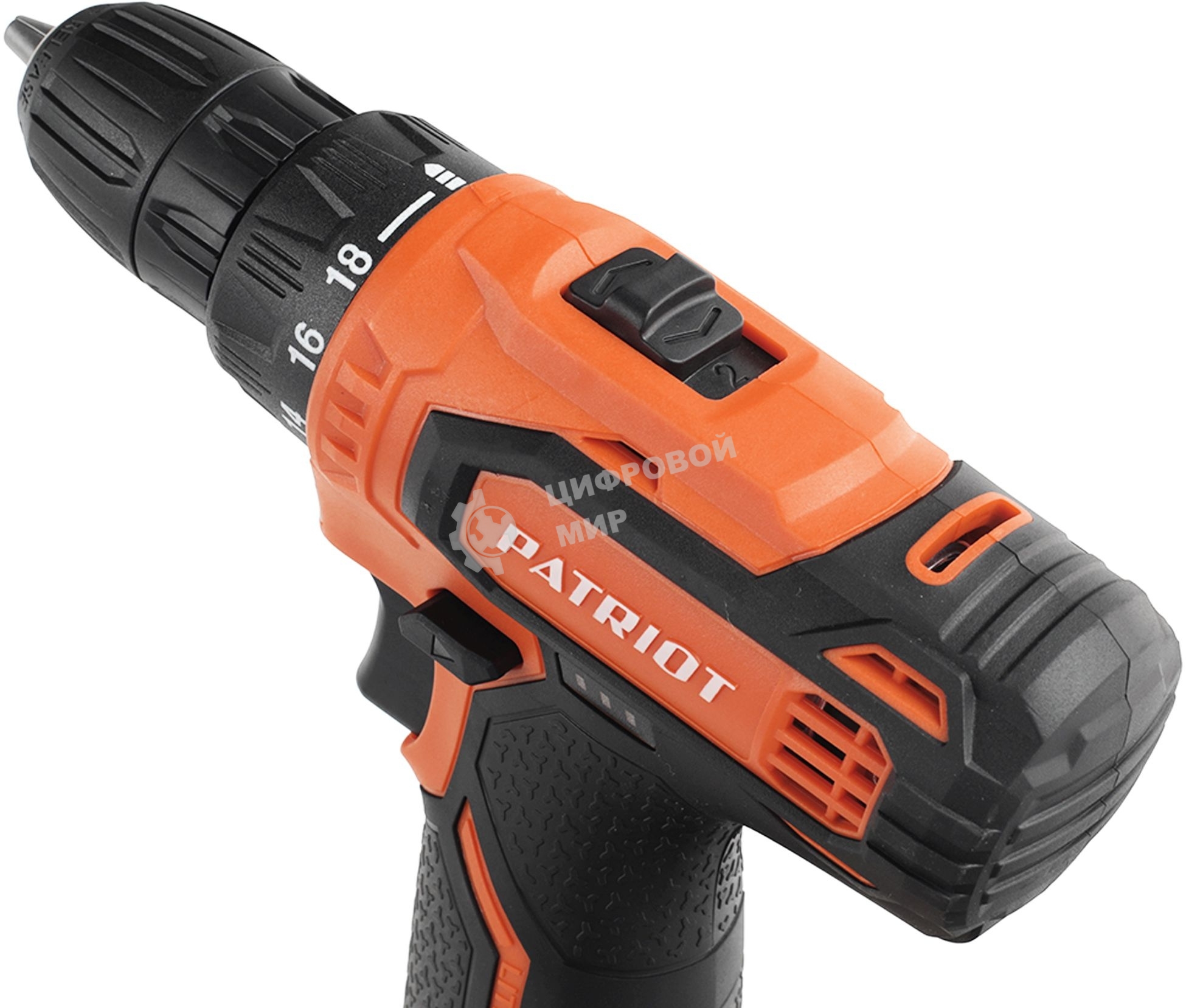 Дрель-шуруповерт аккумуляторная Patriot BR 119Li, Аккумуляторная, 12В, 2 АКБ