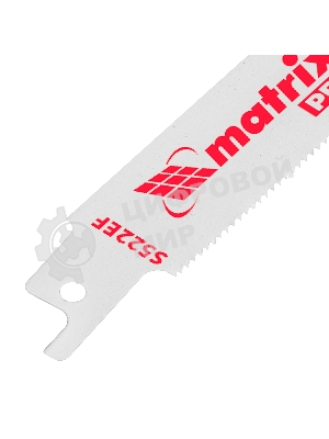 Полотна по металлу Matrix для сабельной пилы S522EF 75/1,4 мм, Bimetal, 2 шт., PRO