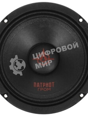 Колонки автомобильные Ural ТТ 165 ГРОМ (без решетки) 150Вт 97дБ 4Ом 16.5см (6 1/2дюйм) (ком.:2кол.) широкополосные однополосные