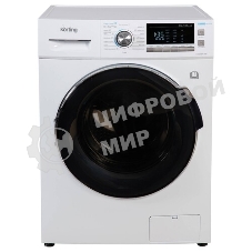 Стиральная машина Korting KWD 48IT1496 белая, загрузка фронтальная 8кг, 1400 об/мин., класс: A