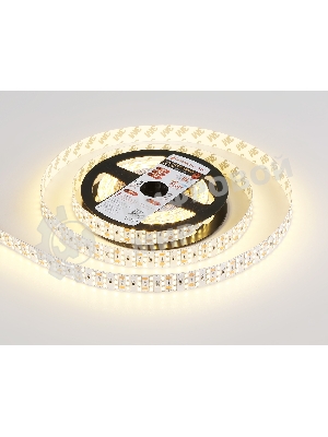 Светодиодная лента Ambrella light GS3901 2835 324Led/ 26W m/ 24V IP20 3000K/ 5000*18*1.2mm (2 конт.)