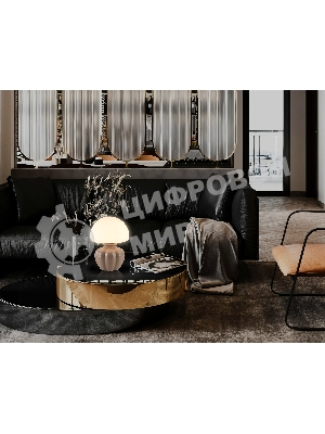 Настольная лампа Ambrella light LH53247 CF/WH кофе/белый G9 max 28W D165*220