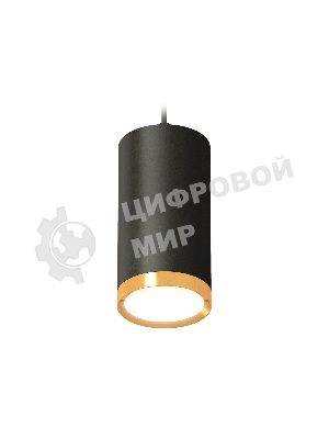 Светильник Ambrella Light XP8162013 SBK/PYG черный песок/золото желтое полированное GX53 (A2333, C8162, N8124)