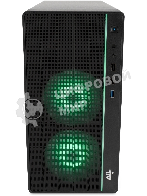 Компьютер IRU Tactio 310H6SEA MT i5 12400F (2.5) 16Gb SSD 512Gb RTX 3050 8Gb FreeDOS GbitEth 500W черный (2111269)