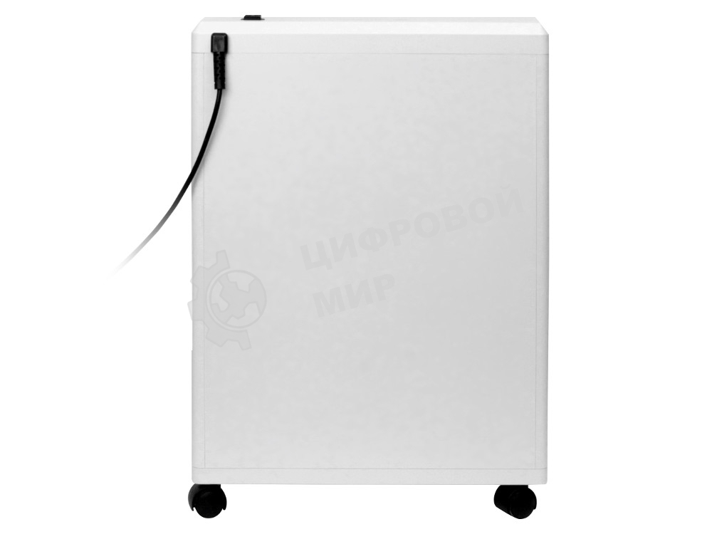 Шредер ГЕЛЕОС УМ26-5 (DIN P-5) фрагмент 1,9x10мм, 11 листов (70гр./м²), 26 литров, Уничт.скобы,скрепки,пл.карты,CD