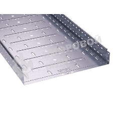 Лоток листовой перфорированный 400х80 L3000 сталь 1мм ДКС 35306