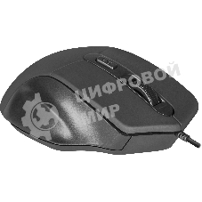 Мышь проводная Defender Datum MB-347 черный, 1600 dpi, USB, кнопки - 4
