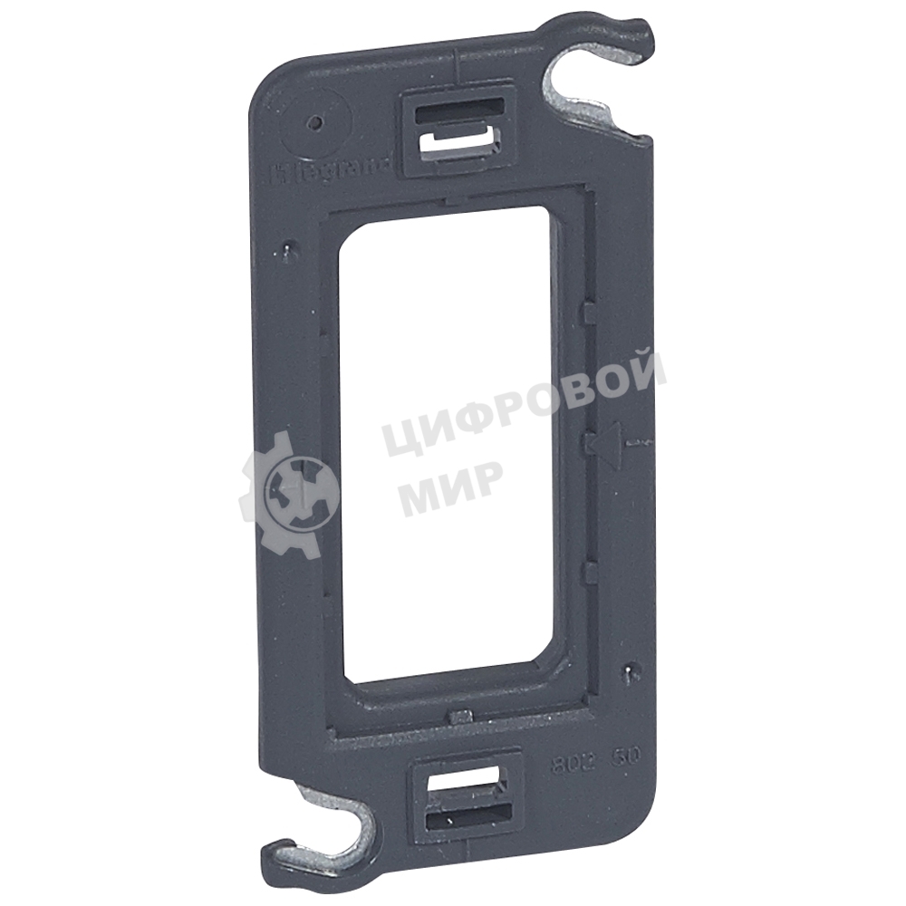 Суппорт, монтаж на винтах - Программа Batibox - разделяемый - 1 -местный - 1 модуль