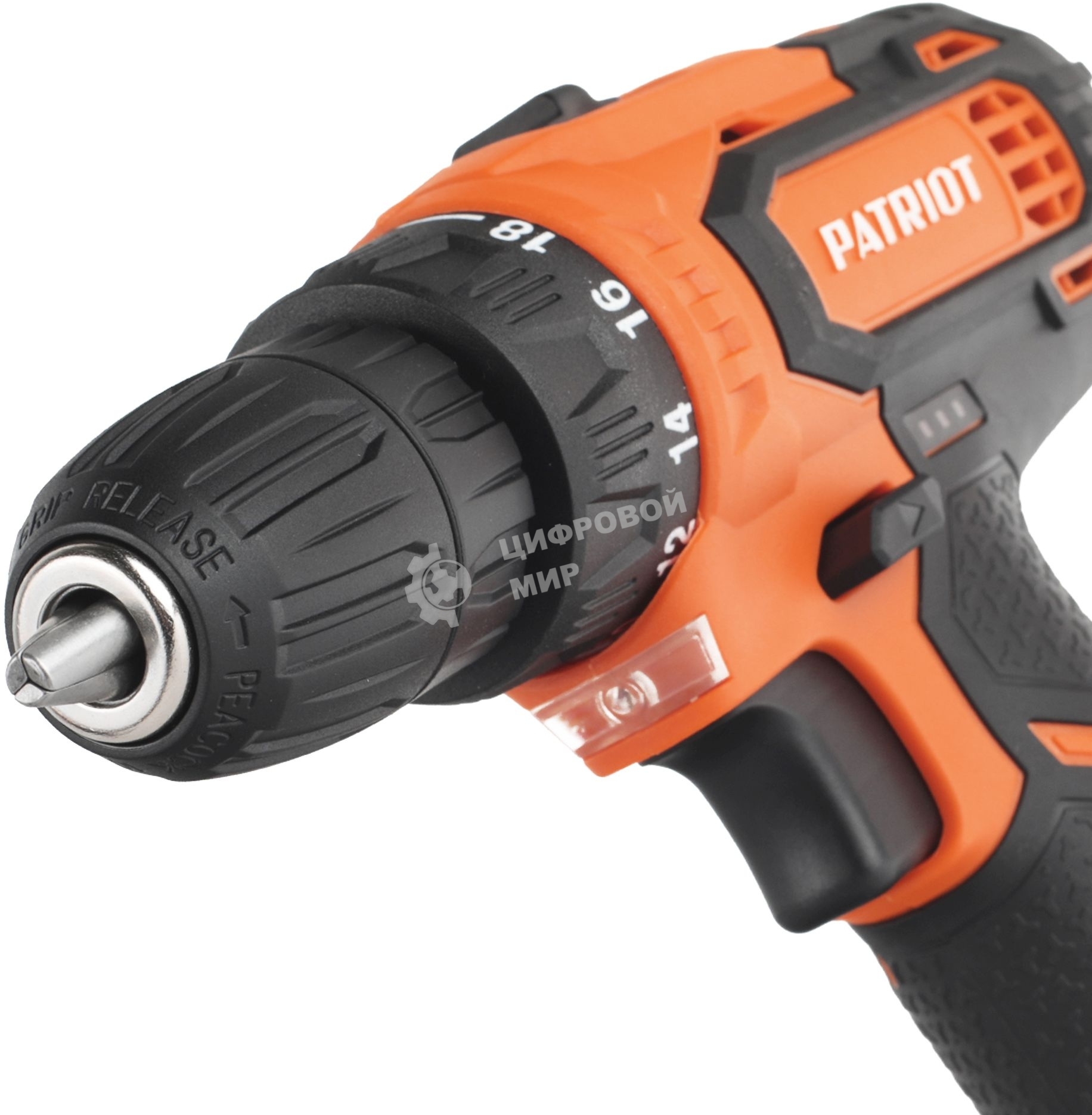 Дрель-шуруповерт аккумуляторная Patriot BR 119Li, Аккумуляторная, 12В, 2 АКБ