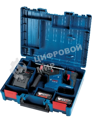 Перфоратор Bosch GbH 187-LI патрон:SDS-plus уд.:2.4Дж аккум. (кейс в комплекте)