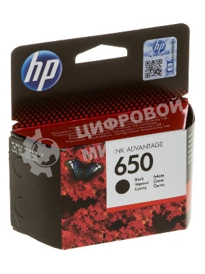 Картридж струйный HP 650 CZ101AE черный для HP DJ IA 2515