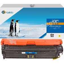 Картридж лазерный G&G GG-CE742A желтый (7300 стр.) для HP LJ CP5220/CP5221/CP5223/CP5225