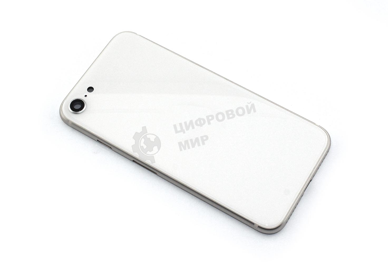 Задняя крышка (корпус) в сборе с рамкой для Apple iPhone SE3 белый