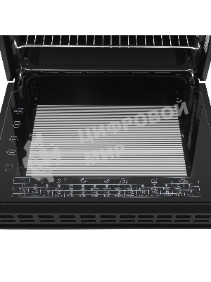 Шкаф духовой электрический Maunfeld AEOH60102S, 60л, дверца с 3 стеклами, нержавеющая сталь