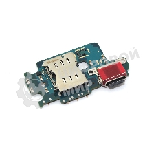 Нижняя плата (шлейф) с разъемом зарядки для Samsung Galaxy S24
