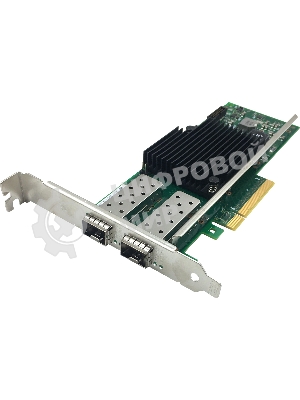 Сетевой Адаптер Intel Ethernet Converged Network Adapter X710-DA2, 10GbE/1GbE dual ports SFP+, open optics, PCI-E 3.0x8 (Low Profile and Full Height brackets included) bulk