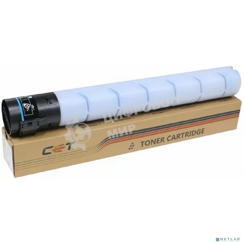 Картридж лазерный (NF6) TN-321C для KONICA MINOLTA Bizhub C224/C284/C364/C224e/C284e CET Cyan, 514г, 25000 стр., CET7263