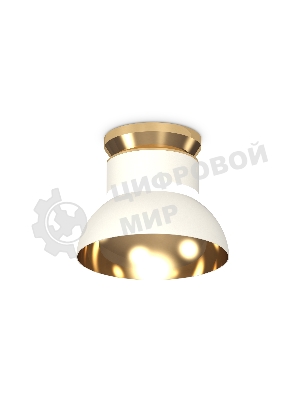 Светильник Ambrella Light XS8101061 SWH/PYG/CL белый песок/золото желоте полированное/прозрачный GX53 (N8909, C8101, N8144)