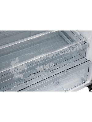Холодильник Hitachi R-V660PUC7-1 BEG бежевый двухкамерный 405/145л морозилка сверху, No Frost