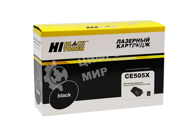 Картридж HP LJ P2055/P2050 (Hi-Black) CE505X, 6,5K