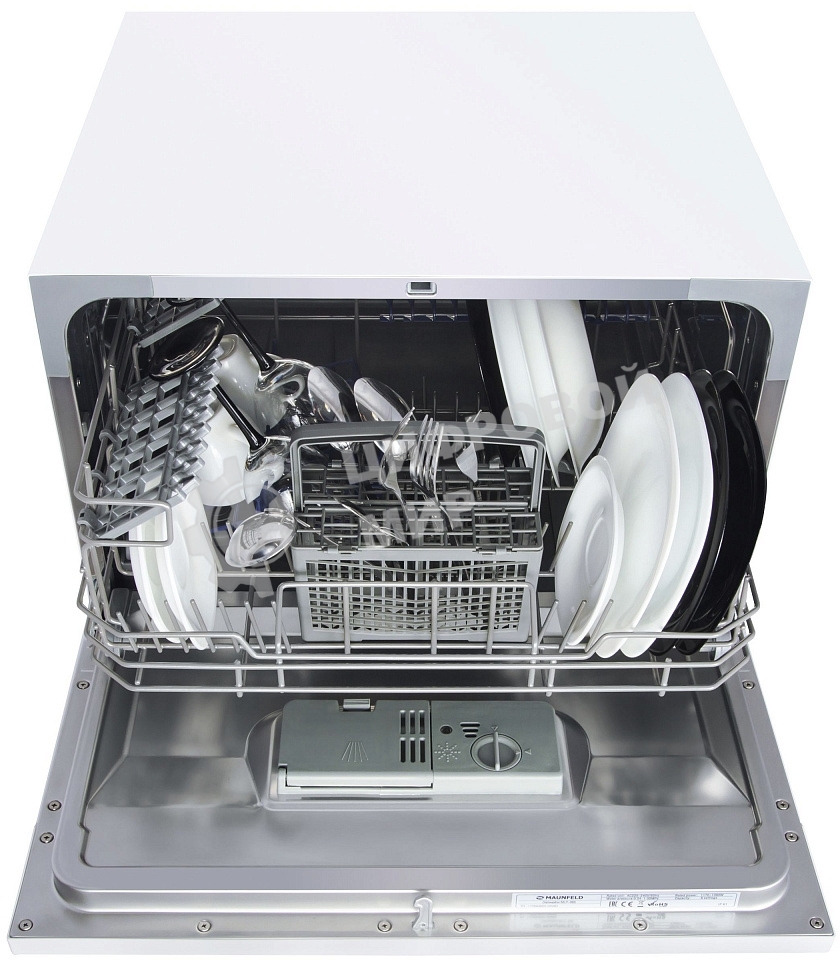 Посудомоечная машина Maunfeld MLP 06S, белый, 55 см, 6 компл., 49 дБ, класс A+
